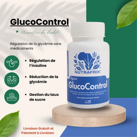 GlucoControl™ Capsules Pour Stabiliser la Glycémie