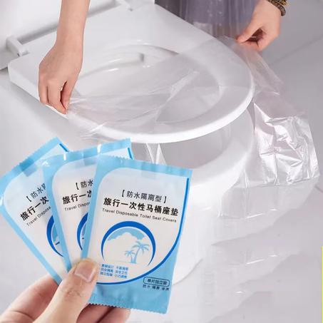 غطاء مقعد المرحاض للاستخدام مرة واحدة (50 قطعة)