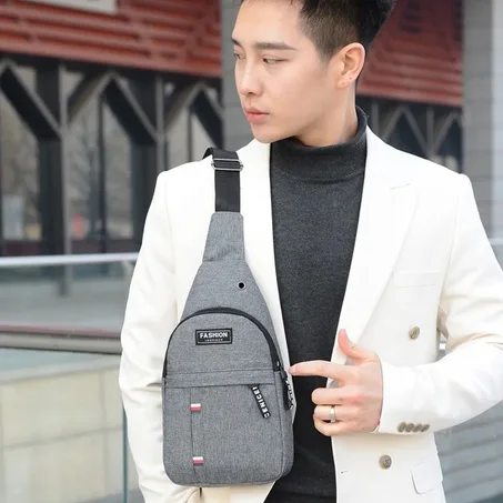 😍 Sac de poitrine imperméable pour hommes 😍