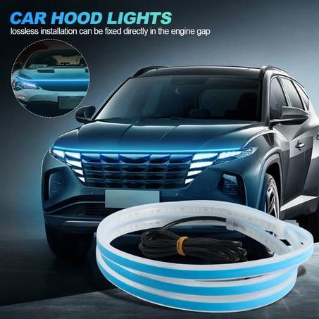 أضواء غطاء المحرك LED الديناميكية للسيارات - إضاءة مميزة وأنيقة لسيارتك