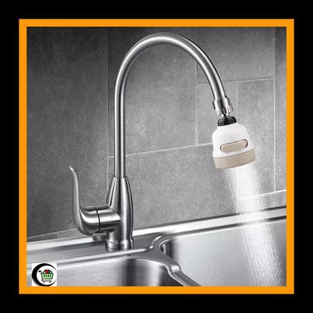 Tête De Robinet De Cuisine Pivotante 360°