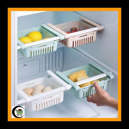 Panier de rangement extensible pour réfrigérateur