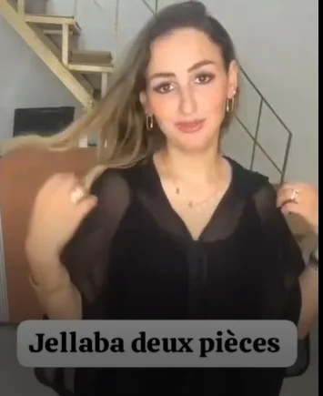 Jellaba deux piece top qualité