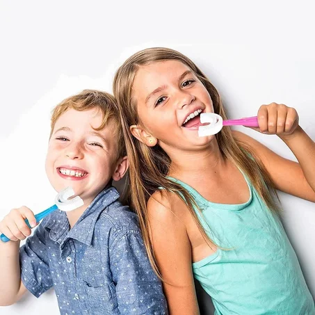 Kids ToothBrush U-Shaped - Oval