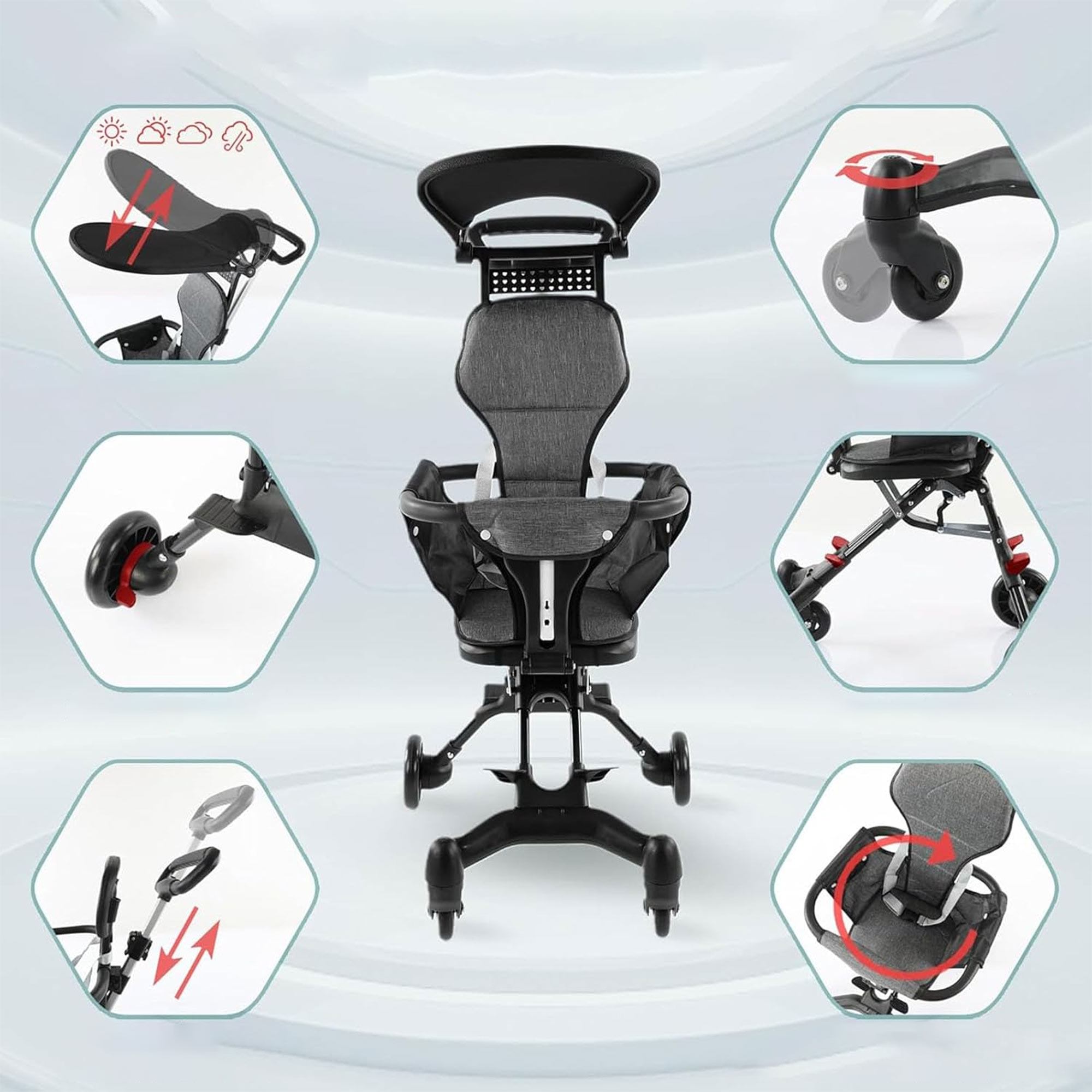 عربة أطفال محمولة للسفر