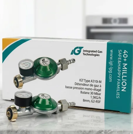 Détendeur de Gaz IGT A310i-M avec Manomètre de Sécurité