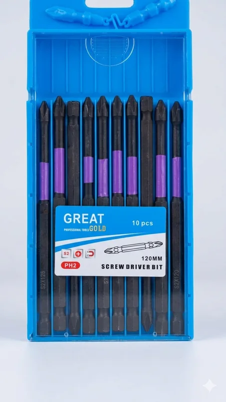Great Professional Tools Gold PH2 Screw Driver Bit.