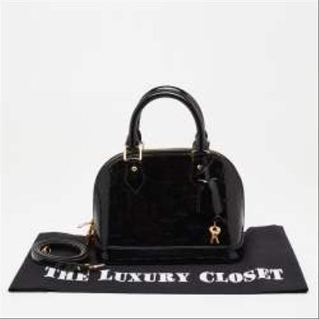 LOUIS VUITTON ALMA BAG black (2)