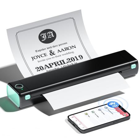 طابعة حرارية لاسلكية محمولة