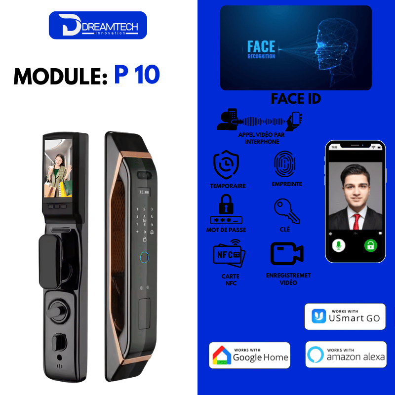 Serrure intelligente P10