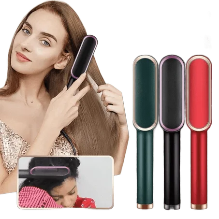 فرشاة تصفيف الشعر الكهربائية أنيون Anion Hair Straightener