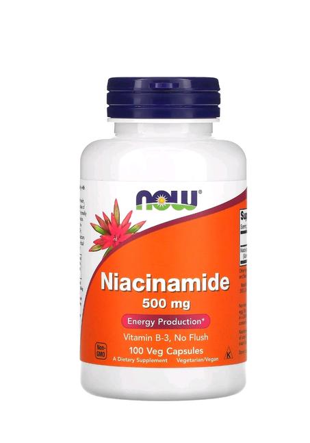 Niacinamide 500 mg 100 veg capsules