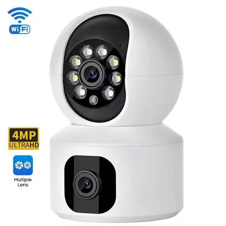 Caméra HD Double Écran | Surveillance Smart Auto Tracking Ai