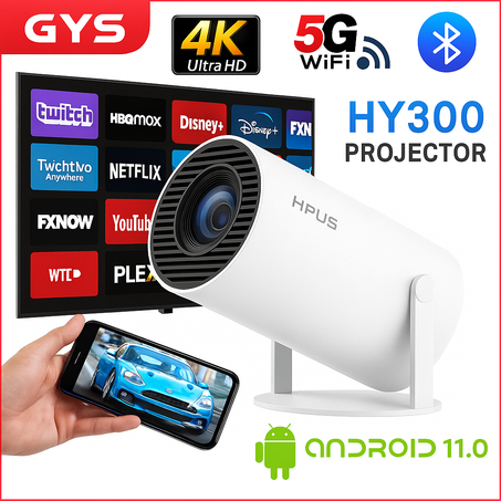 DataShow projecteur android 11 hy300 PRO