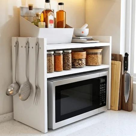 منظم مطبخ خشبي