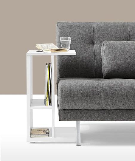 طاولة جانبية خشبية