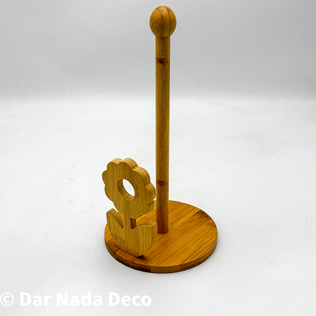 Porte Essuie-tout en Bambou