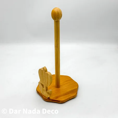 Porte Essuie-tout en Bambou