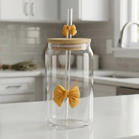 Gobelet Verre & Bambou