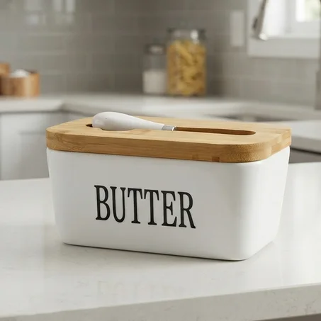 Beurrier en Céramique