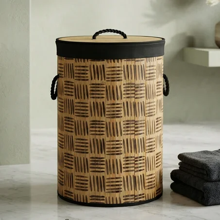 Panier à Linge Bambou