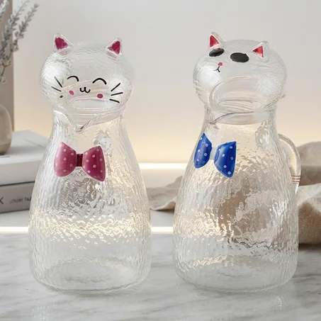 Pichet Chat en Verre