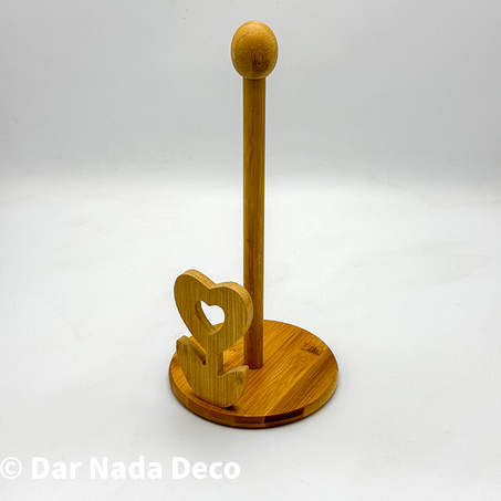 Porte Essuie-tout en Bambou