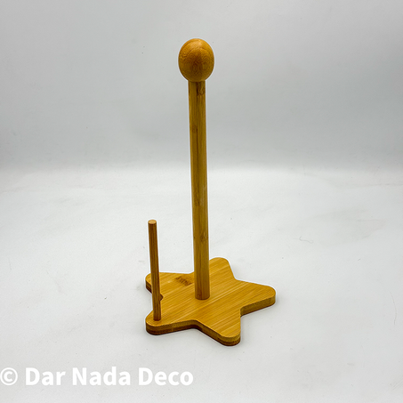 Porte Essuie-tout en Bambou