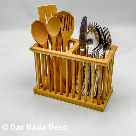 porte couvert en bambou