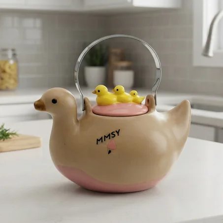 Théière Canard en Céramique