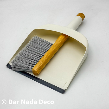 Ensemble pelle et Brosse en Bambou