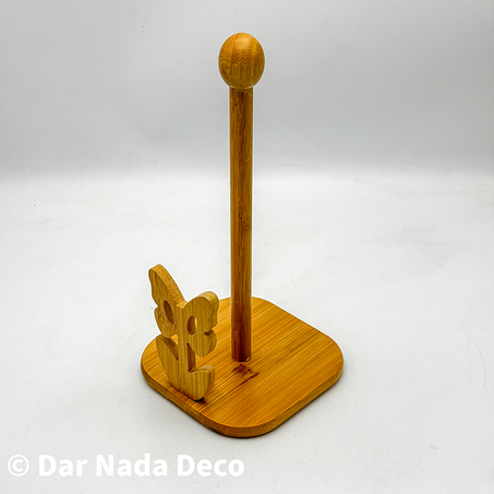 Porte Essuie-tout en Bambou