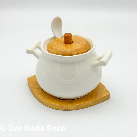 Pot à sucre en céramique