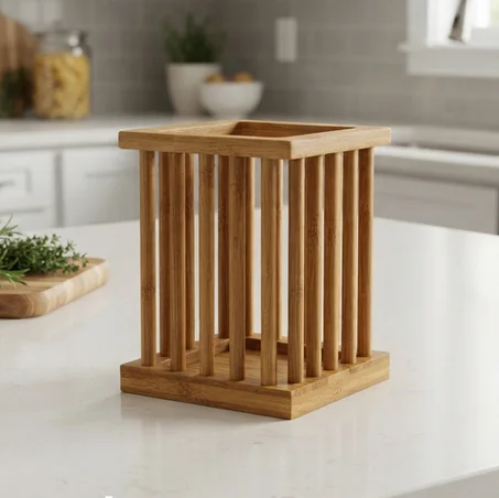Porte-Couverts Carré Bambou