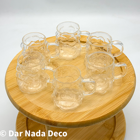 Verre a cafè bubble 6 pcs