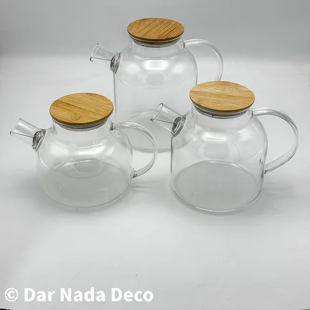Théière en verre