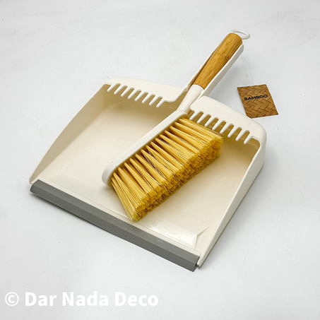 Ensemble pelle et Brosse en Bambou