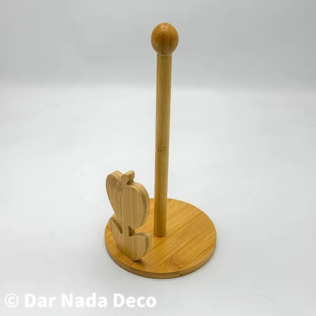 Porte Essuie-tout en Bambou