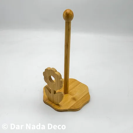 Porte Essuie-tout en Bambou