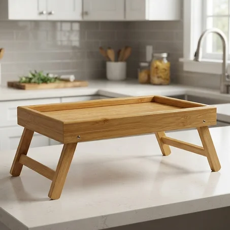 Mini Table Pliante Bambou