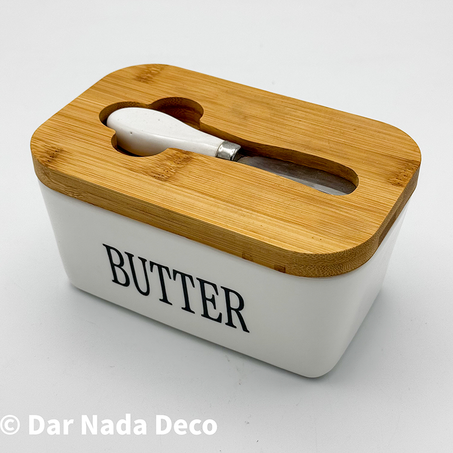 boîte à beurre en céramique