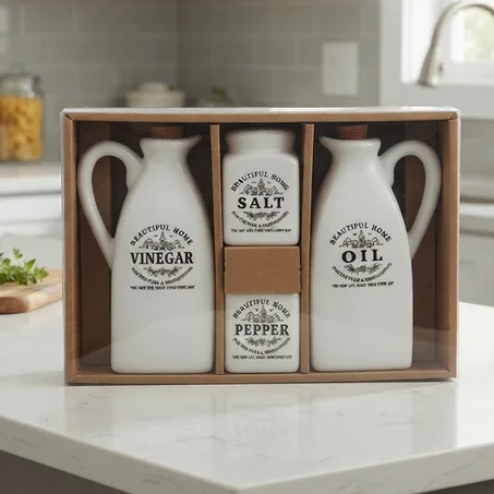 Coffret Service Huile & Salières