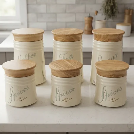 Set 6 Pots à Épices