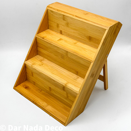 Présentoir à épices en  bambou