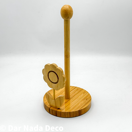 Porte Essuie-tout en Bambou