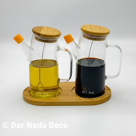 Bouteille à huile 280 ml 3 pcs