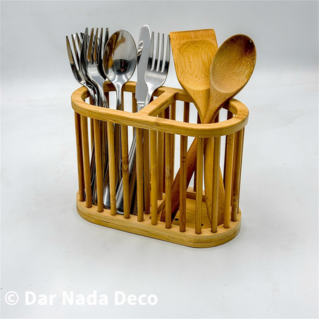 porte couvert en bambou