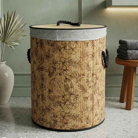 Panier Rond Bambou