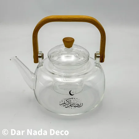 Théière en verre avec infuseur