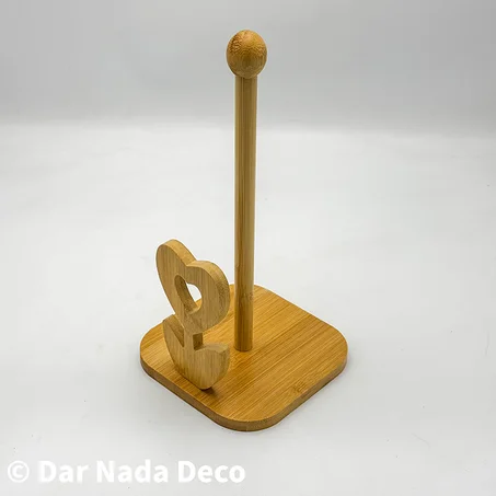 Porte Essuie-tout en Bambou